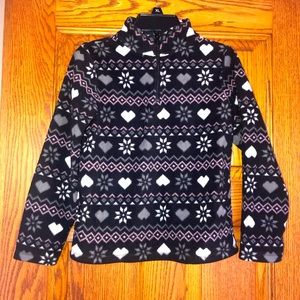 ❄️3/$15❄️Children’s Place 3/4 Zip Fleece Size M